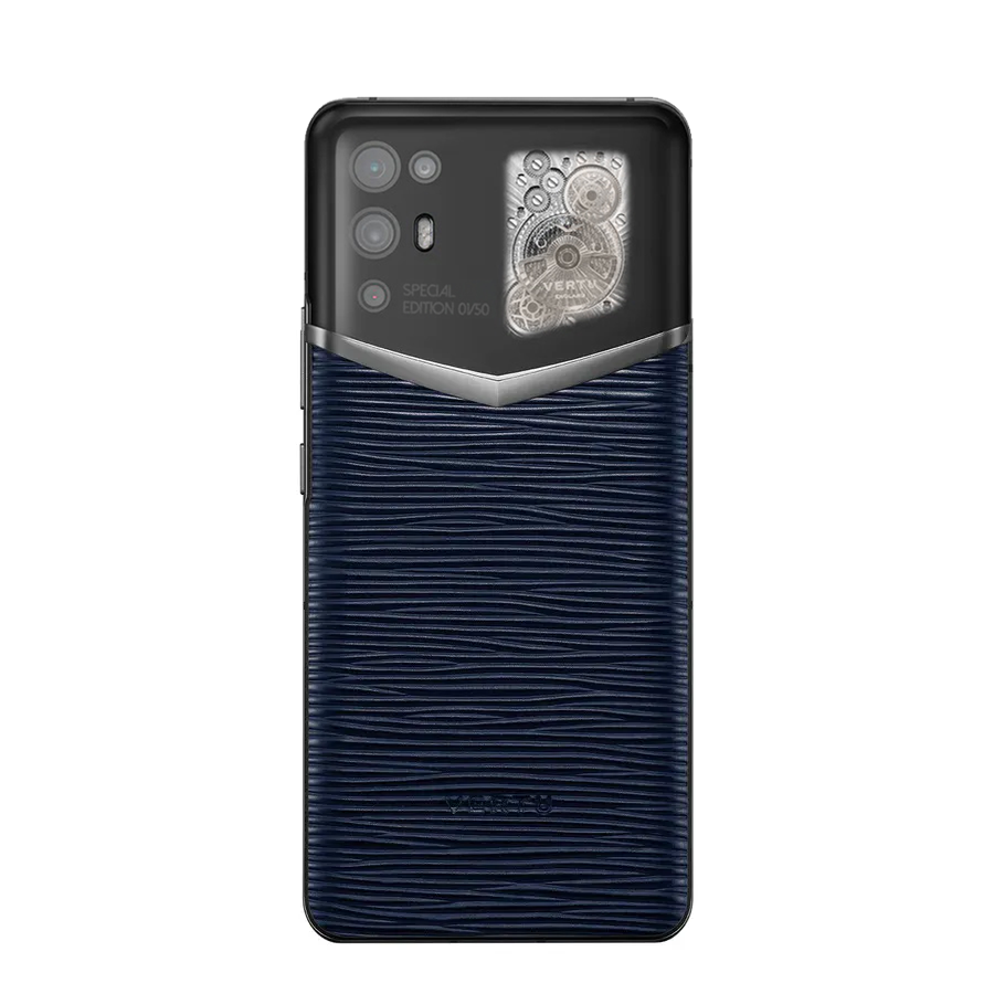 iVertu Tourbillon Spar Blue Procella Calf