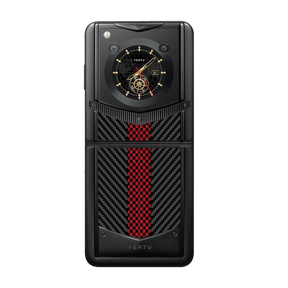 VERTU IRONFLIP Carbon Texture AUSPICIOUS PHOENIX