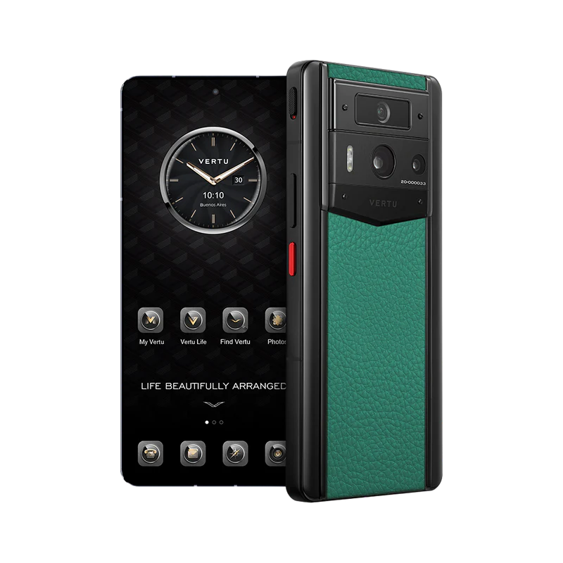 METAVERTU 2 CALFSKIN VERONA GREEN–  WEB3 AI PHONE