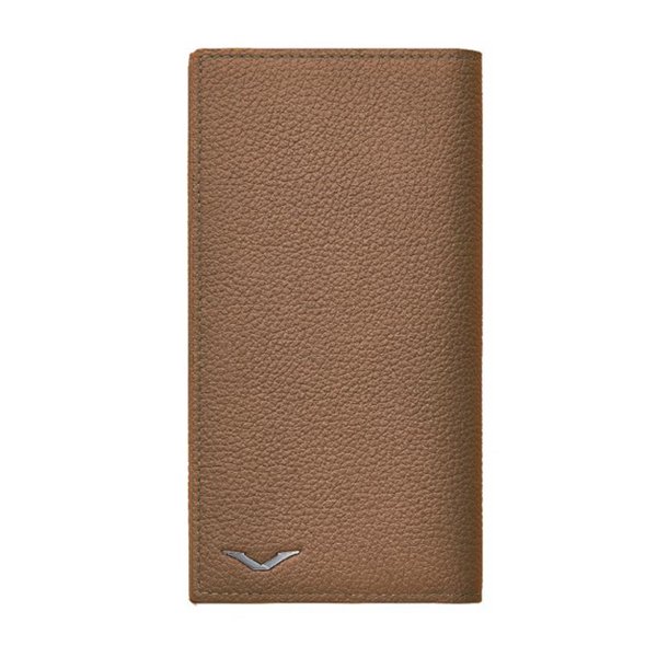 ASTER P Hztl Purse Style Case Caramel Brown