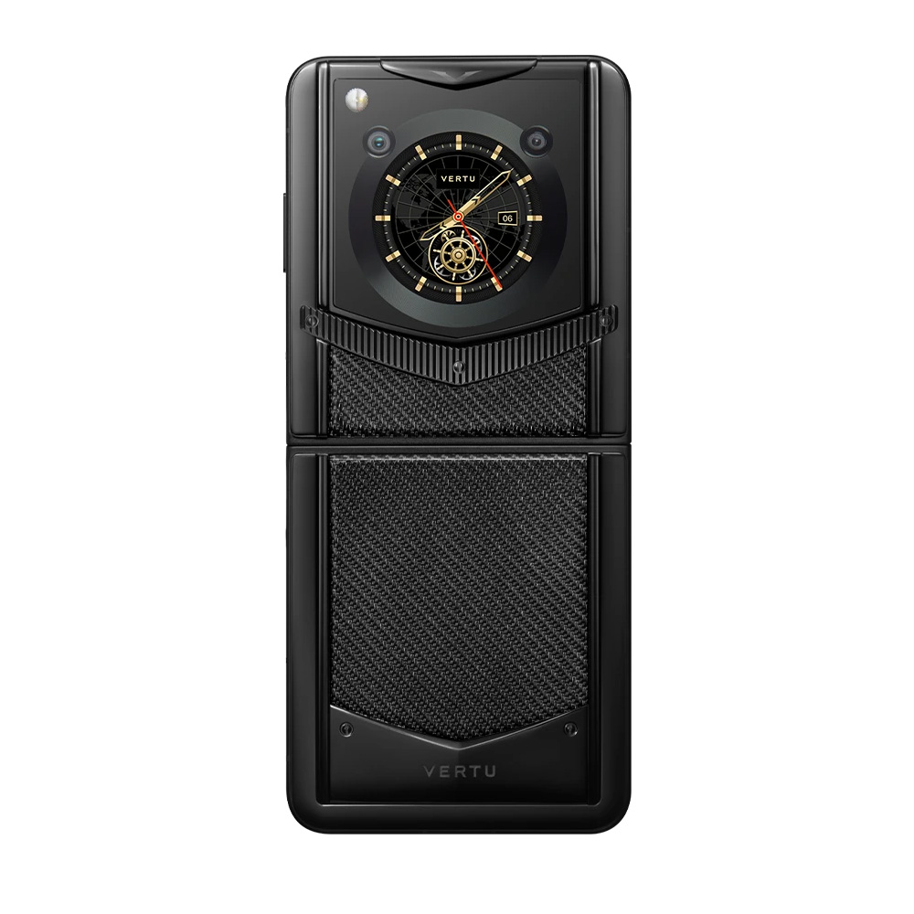 VERTU IRONFLIP Carbon Texture Black