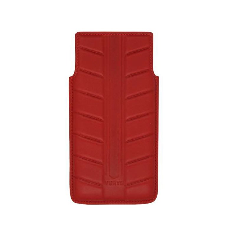Metavertu 1 Italian Raspberry Red Calf – Leather Case