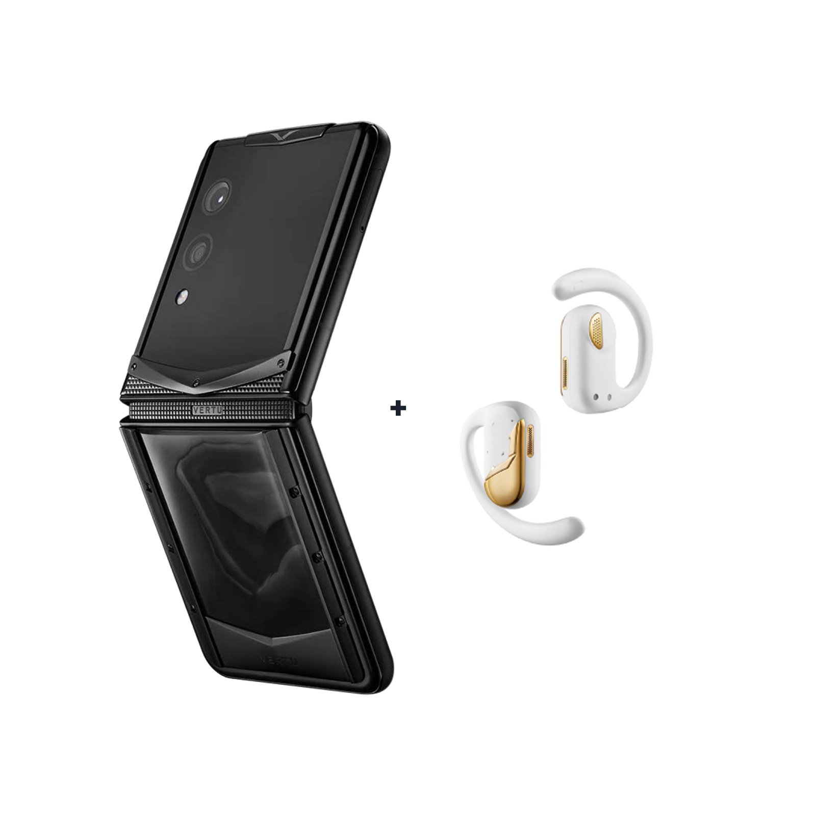 Quantum Flip Agate - Celestial Dark with AI Headset