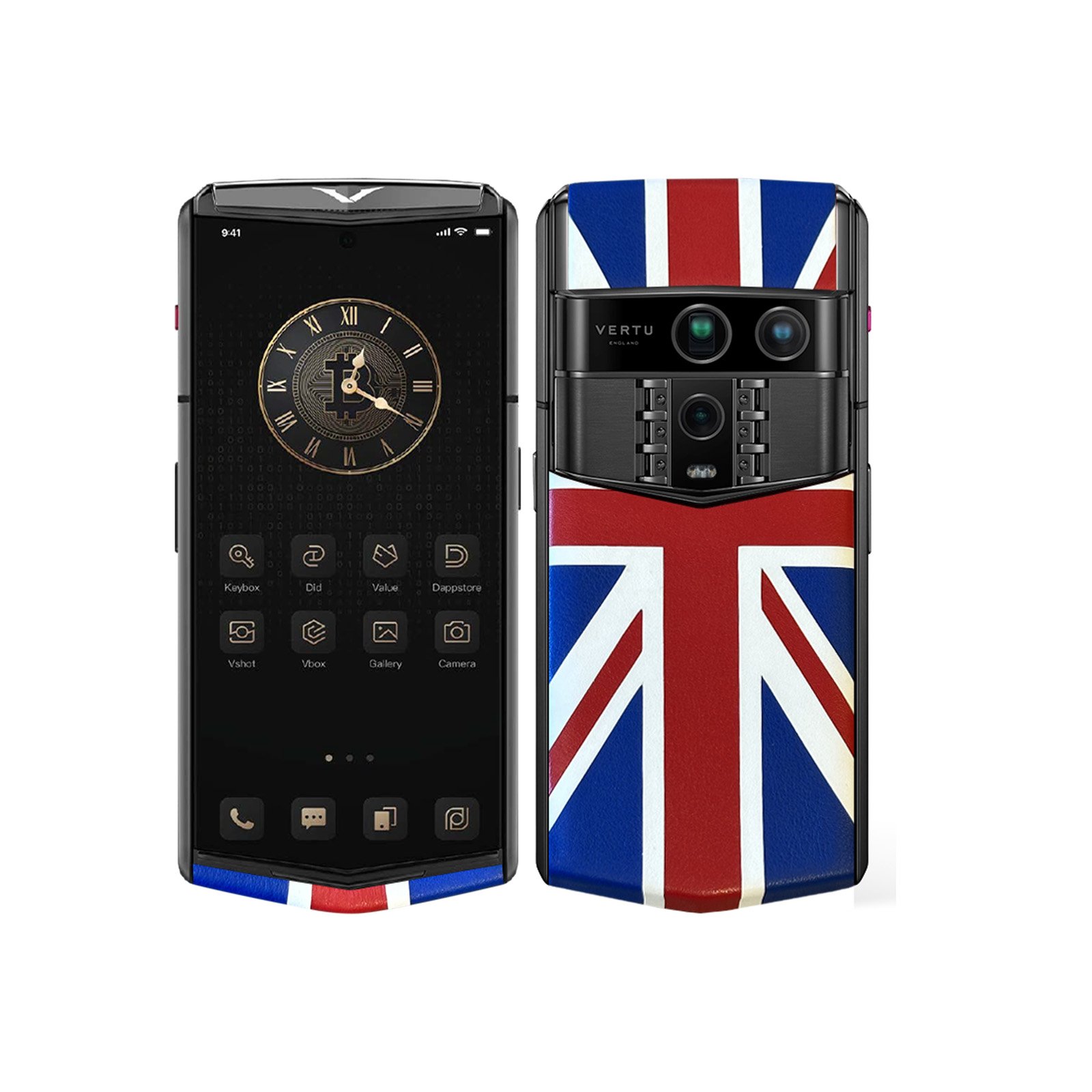 Vertu Agent Q Black Union Flag