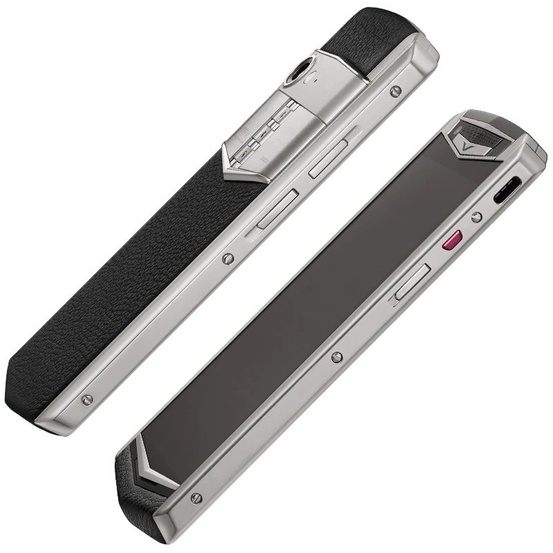Vertu Aster P Silver Black Calf - Image 4