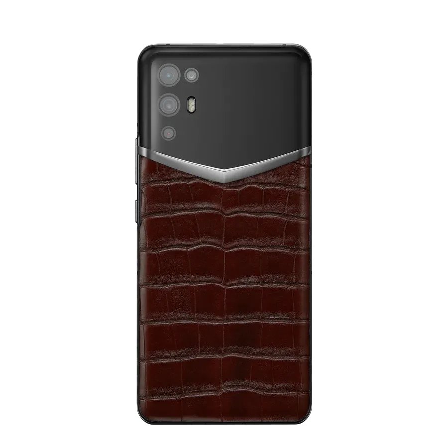 iVertu Amber Brown Alligator with Alligator Cover - Image 2