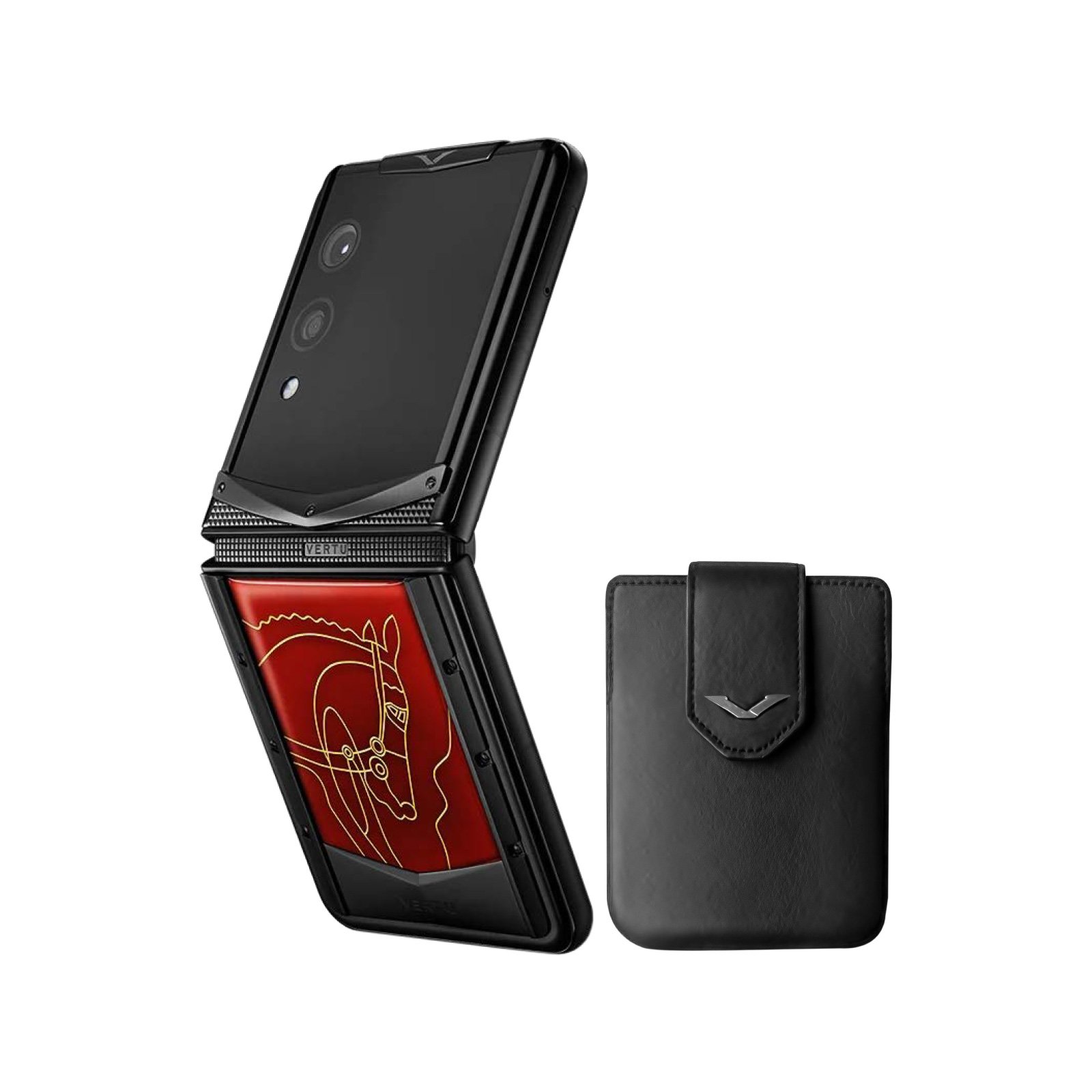 Vertu Quantum Flip Agate The 2026 Chines Zodiac Edition Phoenix Flame