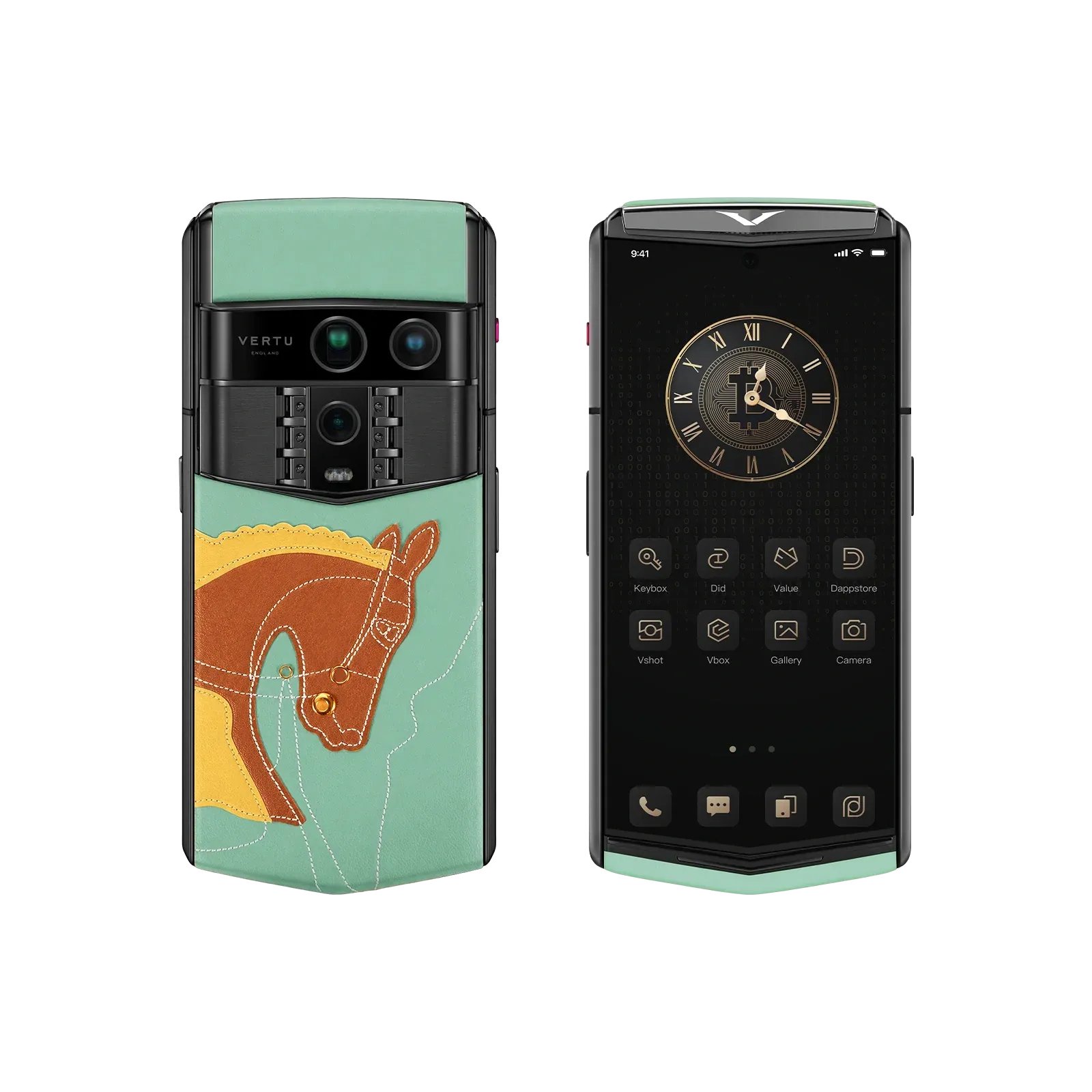 Vertu Agent Q Sancai Horse Collection Azure Ascent Edition