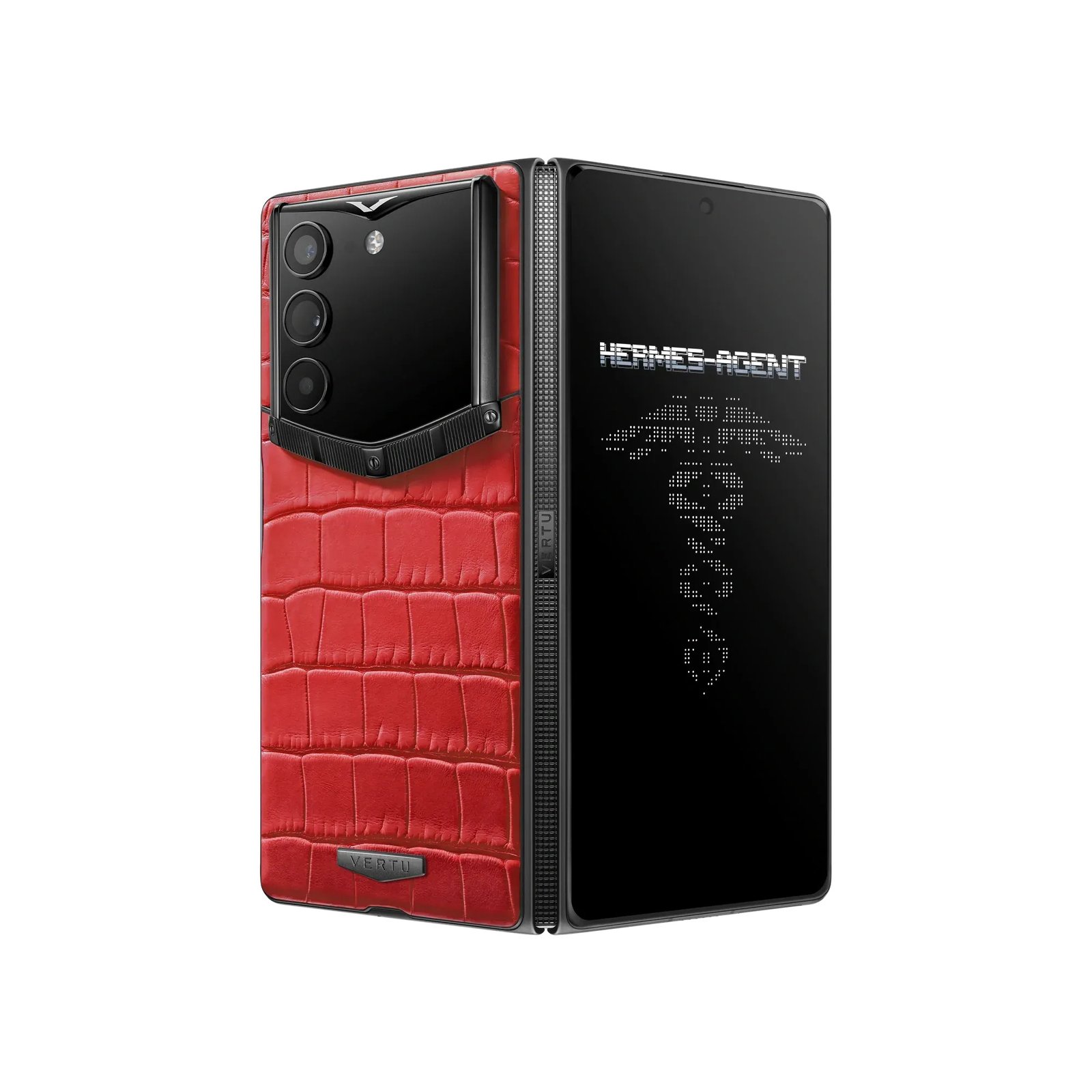 Vertu AlphaFold Alligator | Retro Red